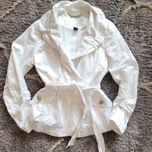 WHBM White Jacket L
